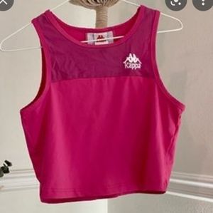 KAPPA pink crop top NWT